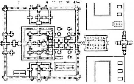 Ta Prhom ground plan