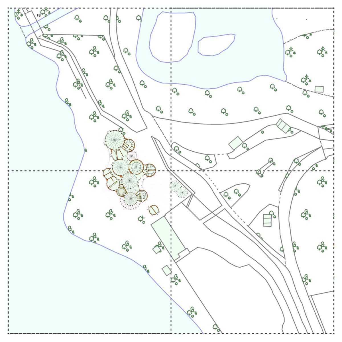 Site Plan of Wildlife Reserve